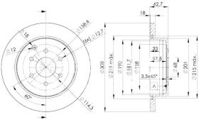 Icer 78BD42032 - DISCOS DE FRENO