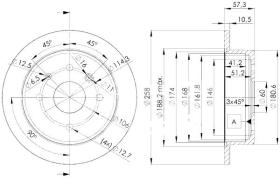 Icer 78BD60282 - DISCOS DE FRENO TRASEROS