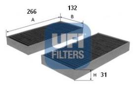 Ufi 5417300 - FILTRO HABITACULO