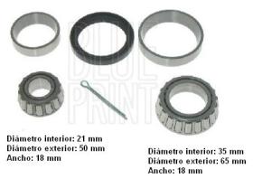 Blue Print ADC48219 - KIT RODAMIENTOS RUEDA