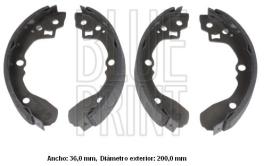  ADG04120 - ZAPATAS FRENO