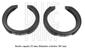 Blue Print ADG04128 - ZAPATAS FRENO DAEWOO PKW