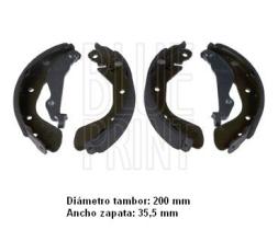  ADG04139 - ZAPATAS FRENO GM CHEVROLET PKW
