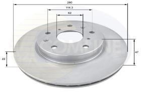 Blue Print ADK84326 - DISCO DE FRENO FIAT PKW