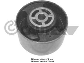  030287 - CASQUILLO SUPERIOR DERECHO SOPORTE POSTERIOR DE MOTOR