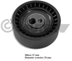 Cautex 030947 - RODILLO TENSOR POLEA ALTERNADOR,POLI-V,INFERIOR