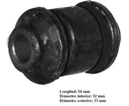  460130 - CASQUILLO DELANTERO BRAZO SUSPENSIO