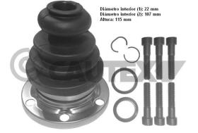 Cautex 460859 - KIT TRANSMISION LADO CAMBIO