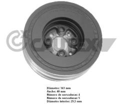  460955 - POLEA DE CIGÜENAL