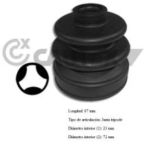  700920 - KIT TRANSMISION LADO RUEDA/CAMBIO