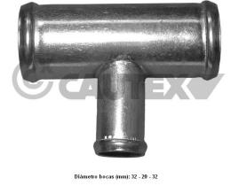 Cautex 955128 - RACOR METALICO TRES VIAS 32 - 20 - 32