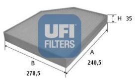 Ufi 5315300 - FILTRO HABITACULO