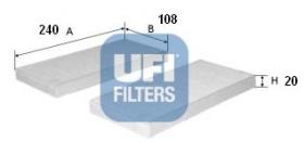 Ufi 5316400 - FILTRO AIRE HABITACULO