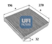 Ufi 5416600 - FILTRO HABITACULO