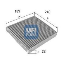 Ufi 5417000 - FILTRO HABITACULO DE CARBON ACTIVO