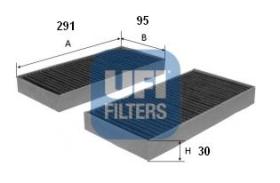 Ufi 5417200 - FILTRO HABITACULO DE CARBONO