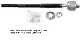 Eurocom Lemforder ZF 30697 - ROTULA AXIAL TOYOTA COROLLA (_E12U_, _