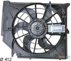 Hella 8EW351038391 - VENTILADOR RAD.BMW 3(E46)