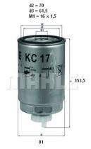  KC17D - FILTRO COMBUSTIBLE              [*]