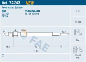 Fae 74243 - CALENTADOR TERMOPLUS