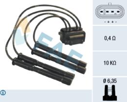 Fae 80225 - BOBINA DE ENCENDIDO CON CABLES