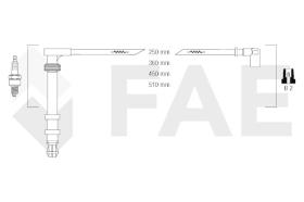 Fae 86050 - CABLE DE BUJIA ANTIPARASITARIO