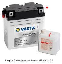 Varta 01214 - BATERIA MOTO 6V 12AH