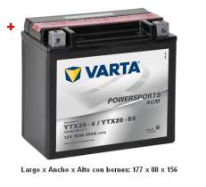 Varta 51802 - BATERIA MOTO 12V 18AH