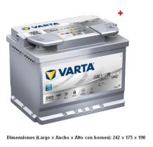 Varta D52 - START-STOP PLUS AGM 12V 60AH 680EN