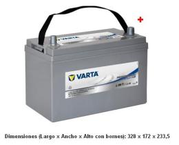 Varta LAD115 - PROFESSIONAL AGM DEEP CYCLE 12V 115AH 600EN