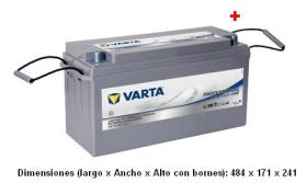 Varta LAD150 - PROFESSIONAL AGM DEEP CYCLE 12V 150AH 900EN
