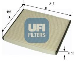 Ufi 5318400 - FILTRO HABITACULO