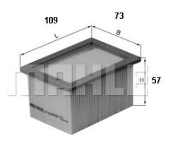 Mahle LX1790 - FILTRO AIRE                     [*]