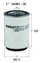 Mahle KC249D - FILTRO COMBUSTIBLE              [*]