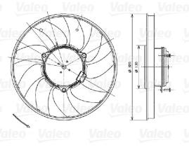 Valeo 696083 - VENTILADOR GMV MERCEDES SPRINTER