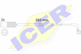 Icer 610480E - AVISADOR DE FRENO