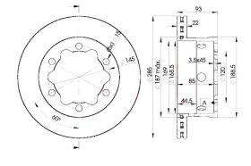 Icer 78BD01851 - DISCOS DE FRENO TRASEROS