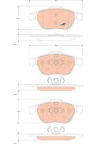 TRW GDB1823 - PASTILLAS DE FRENO TURISMO