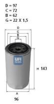  2354600 - FILTRO ACEITE