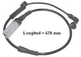 Metalcaucho 02079 - SENSOR DE FRENO BMW 5E60/5E61