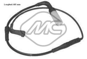 Metalcaucho 02080 - SENSOR DE FRENO BMW 5E60/63/64 TRAS