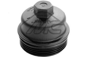 Metalcaucho 03927 - TAPA FILTRO ACEITE OPEL 1.0/12V-1.8