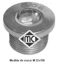 Metalcaucho 05106 - TAPON CARTER FIAT 1.3D OPEL 1.3D