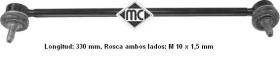 Metalcaucho 05210 - BIELETA PUNTAL DX PEUG 207