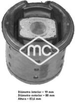  05839 - SILENTBLOC PUENTE TRAS BMW 5E39