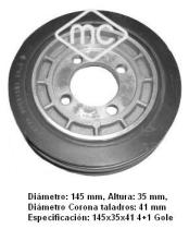  06056 - POLEA CIGÜEÑAL ASTRA G X1.7 DTL