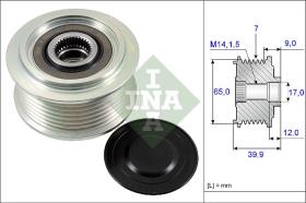 LUK - INA - FAG 535022910 - POLEA LIBRE DE ALTERNADOR