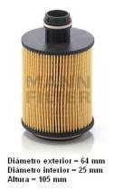 Mann HU70041X - [**]FILTRO ACEITE