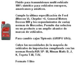 Iada 20702 - LIQUIDO SERVO DIR.ATF MULTIVEHICULO