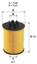 Mahle OX17116D - FILTRO ACEITE                  [*]